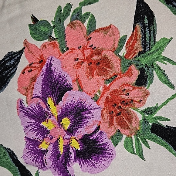 Special One Juniors Long Sleeveless Floral Pink Purple White Lightweight Dress S - Picture 12 of 12